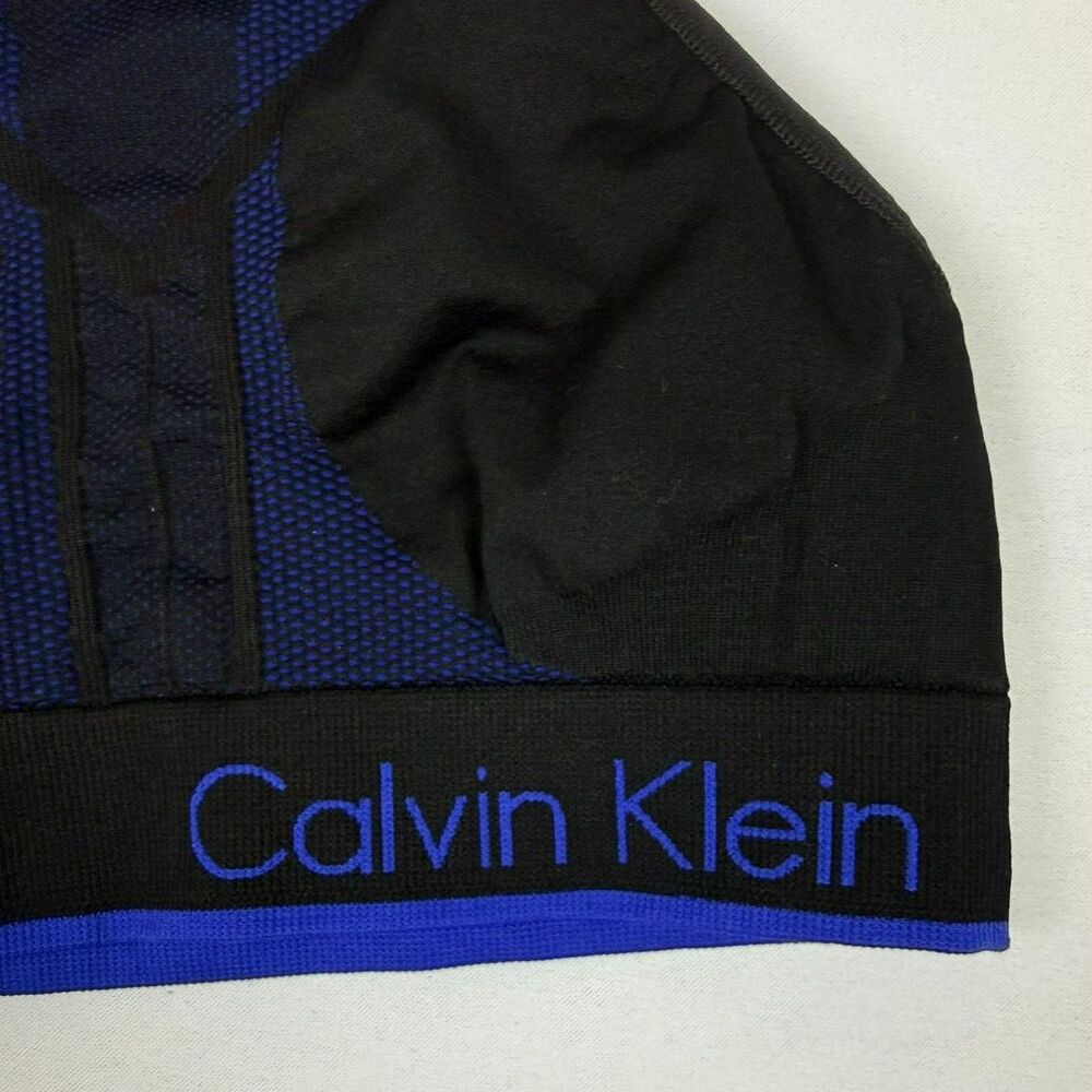 Calvin Klein Performance Reversible Racerback Sports Bra - Picture 5 of 6
